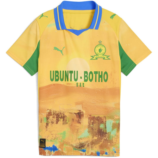 Mamelodi Sundowns Club World Cup Home Shirt 2025 2026 Juniors