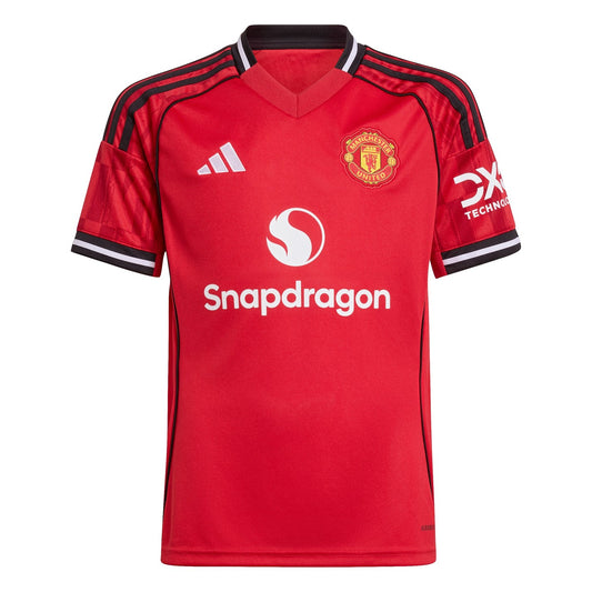Manchester United Home Shirt 2025 2026 Juniors