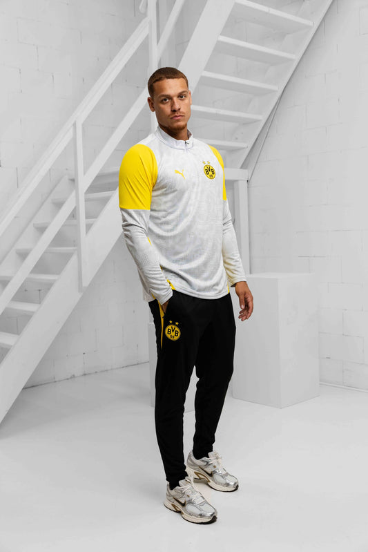 Borussia Dortmund 1/4 Zip Tracksuit Senior 2025/2026