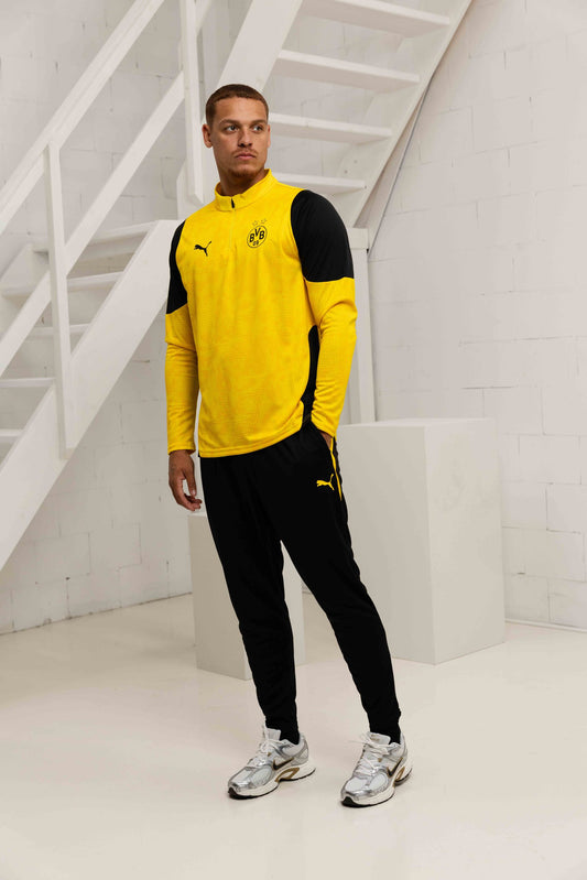 Borussia Dortmund 1/4 Zip Tracksuit Senior 2025/2026