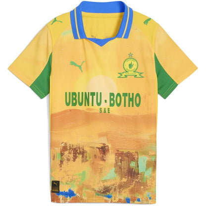 Mamelodi Sundowns Club World Cup Home Shirt 2025 2026 Juniors