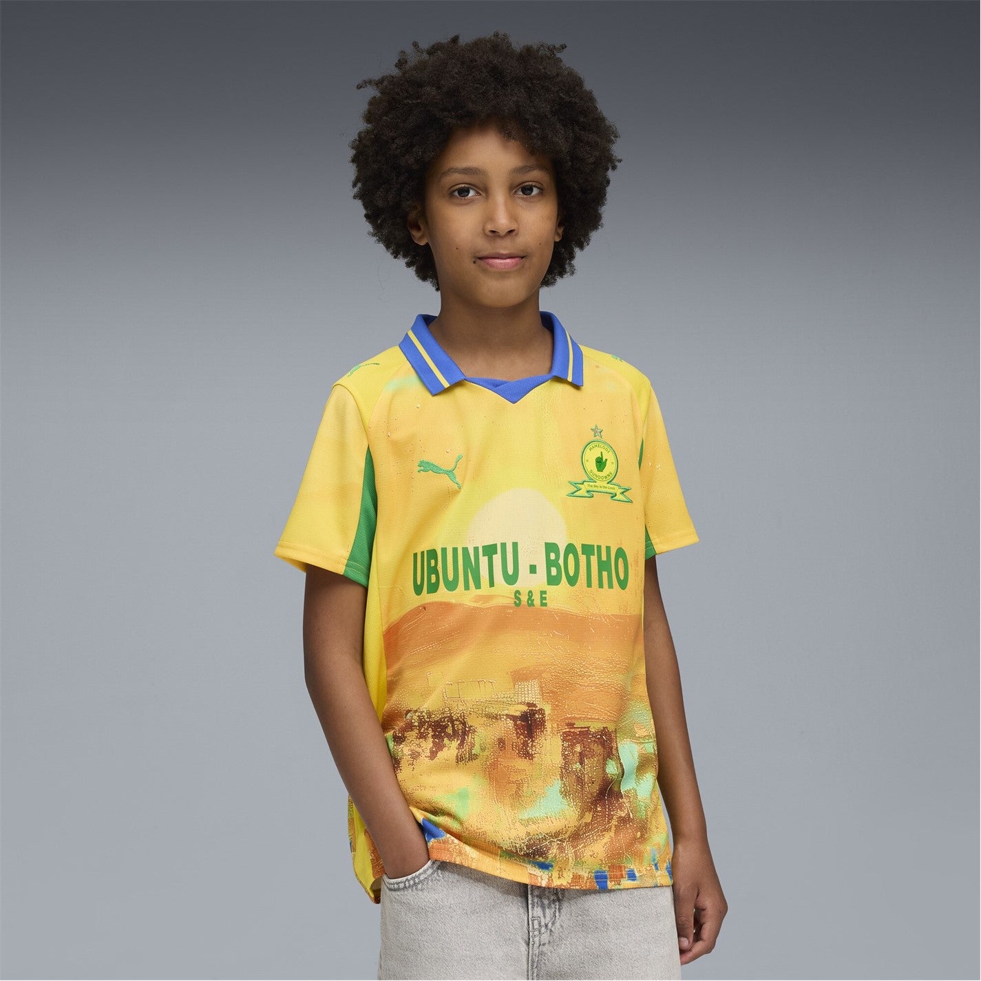Mamelodi Sundowns Club World Cup Home Shirt 2025 2026 Juniors