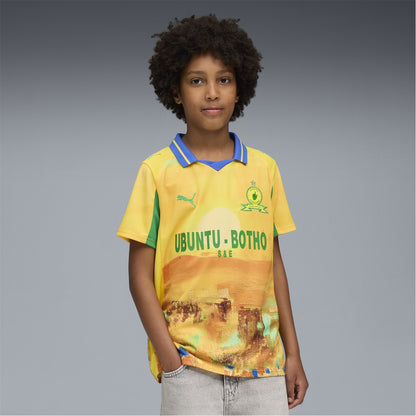 Mamelodi Sundowns Club World Cup Home Shirt 2025 2026 Juniors