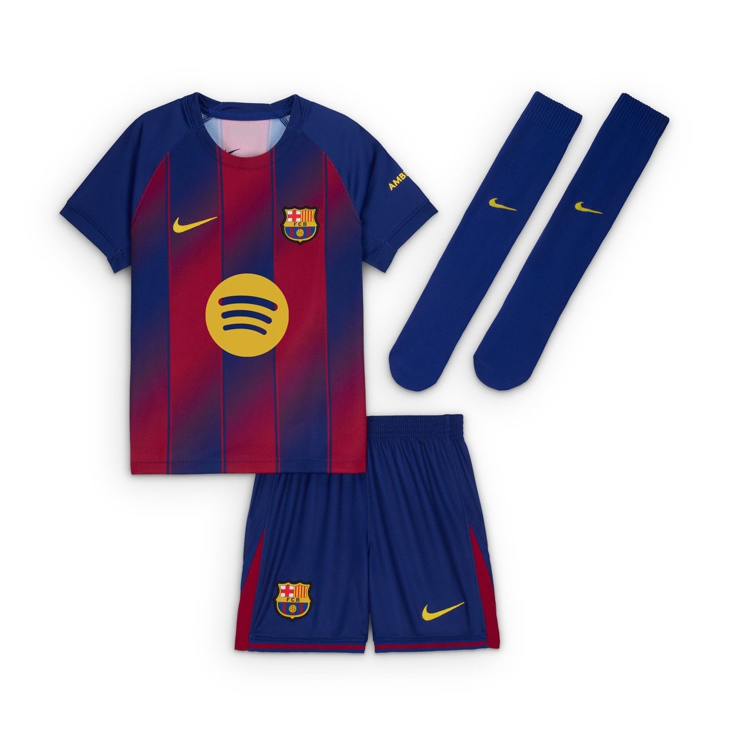 Barcelona Home Minikit 2025 2026 Infants