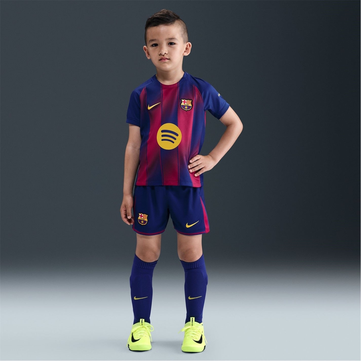 Barcelona Home Minikit 2025 2026 Infants