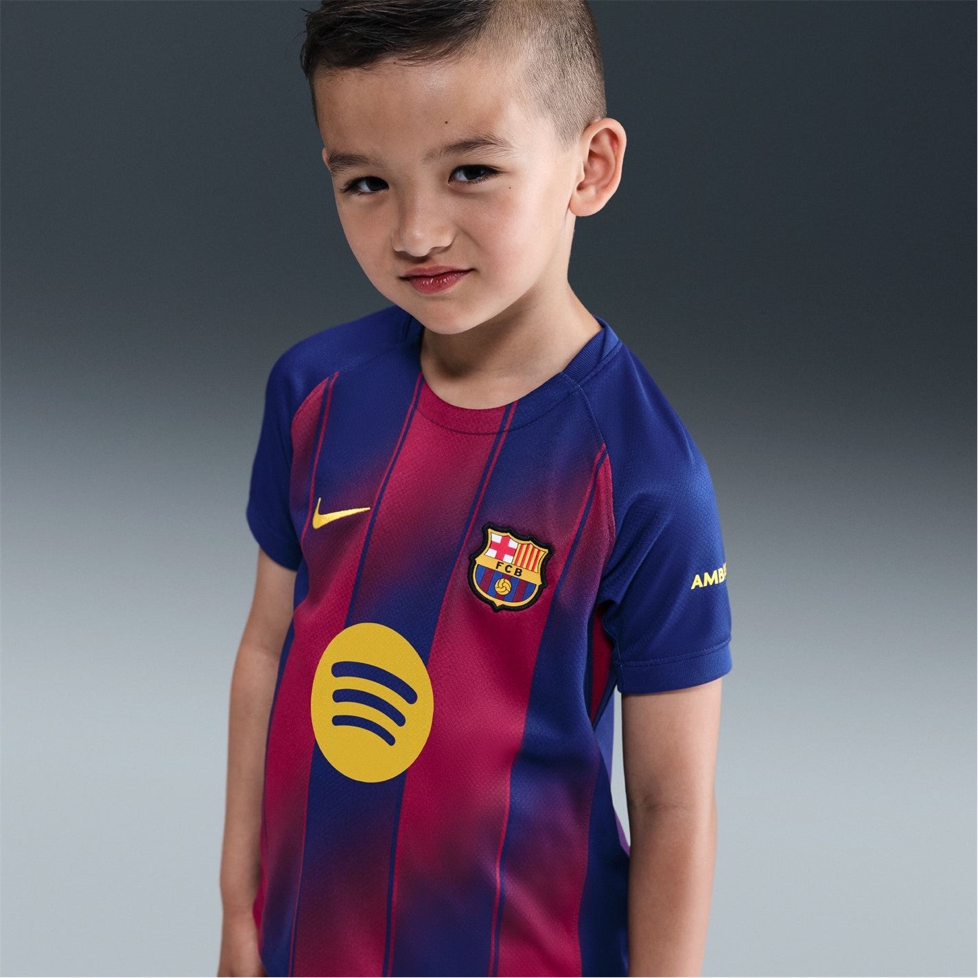 Barcelona Home Minikit 2025 2026 Infants