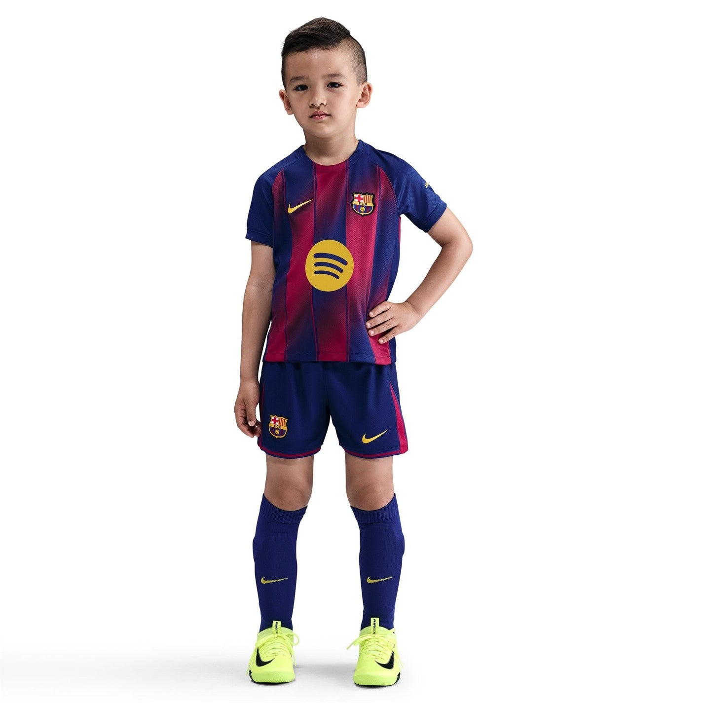 Barcelona Home Minikit 2025 2026 Infants