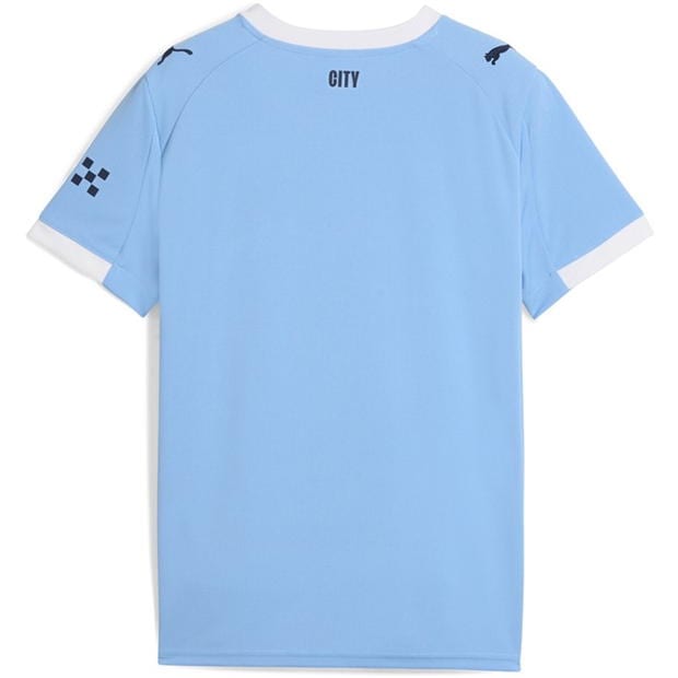 Manchester City Home Shirt 2025 2026 Juniors