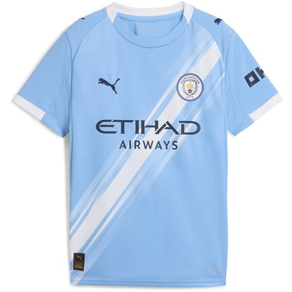 Manchester City Home Shirt 2025 2026 Juniors
