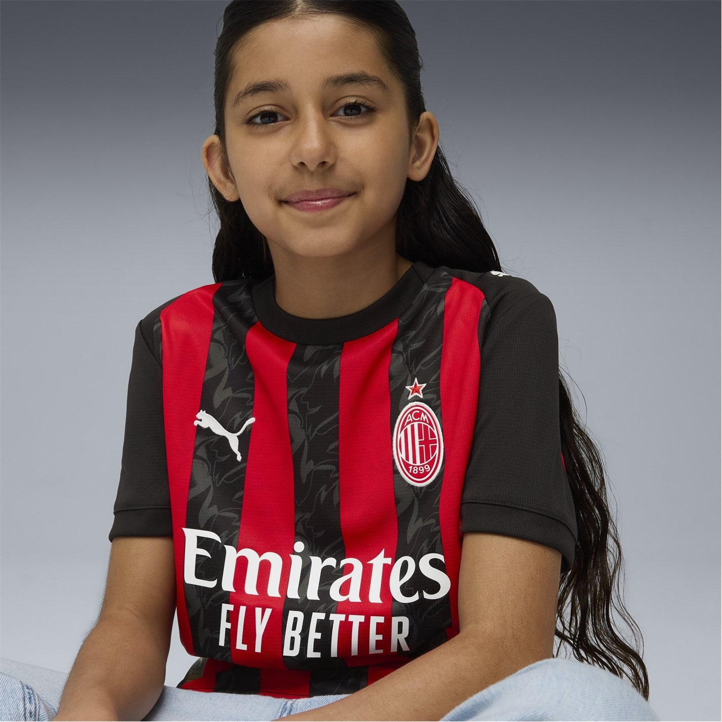 AC Milan Home Shirt 2025/26 Juniors