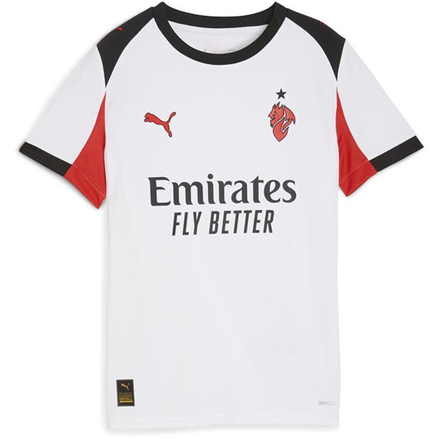 AC Milan Away Shirt 2025 2026 Juniors