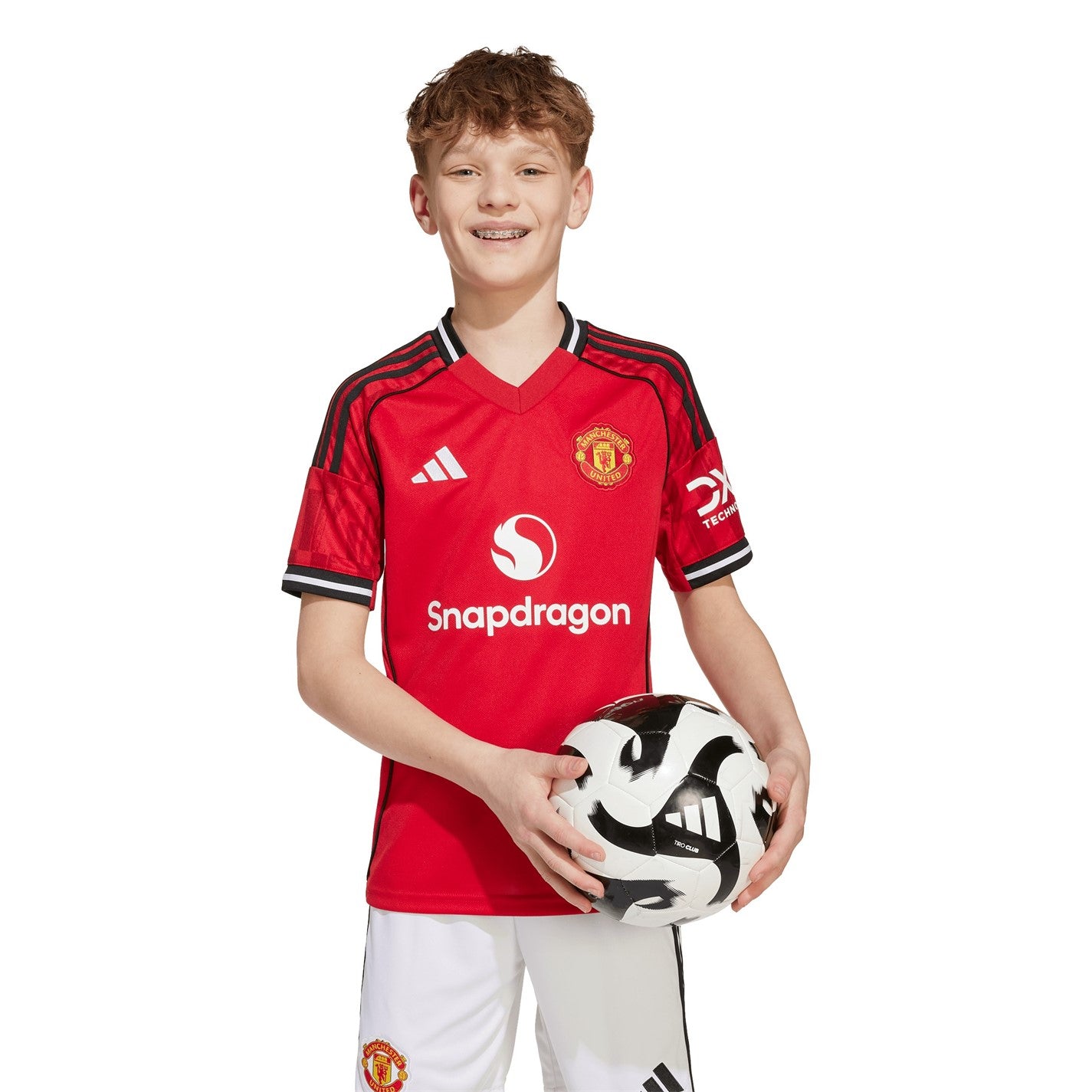 Manchester United Home Shirt 2025 2026 Juniors