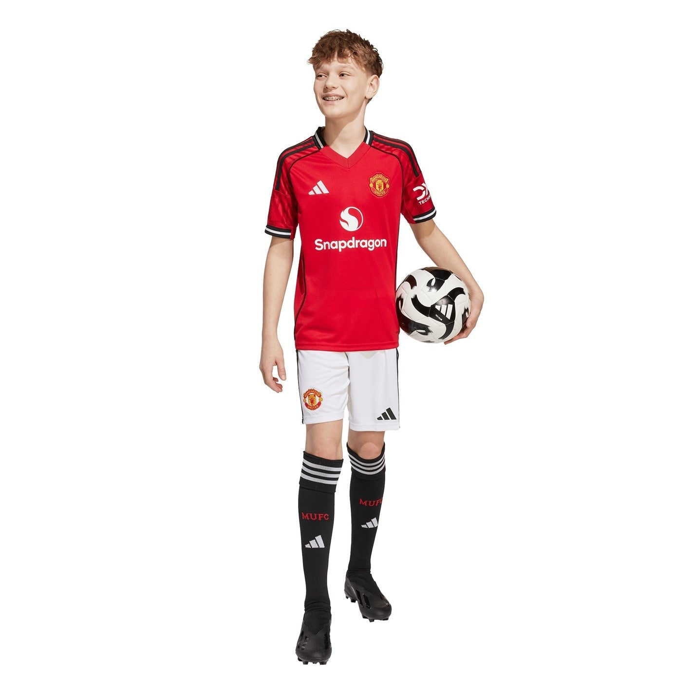 Manchester United Home Shirt 2025 2026 Juniors