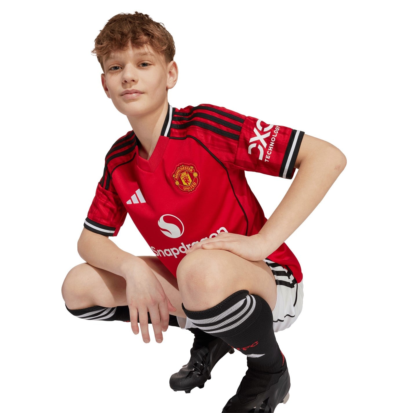 Manchester United Home Shirt 2025 2026 Juniors