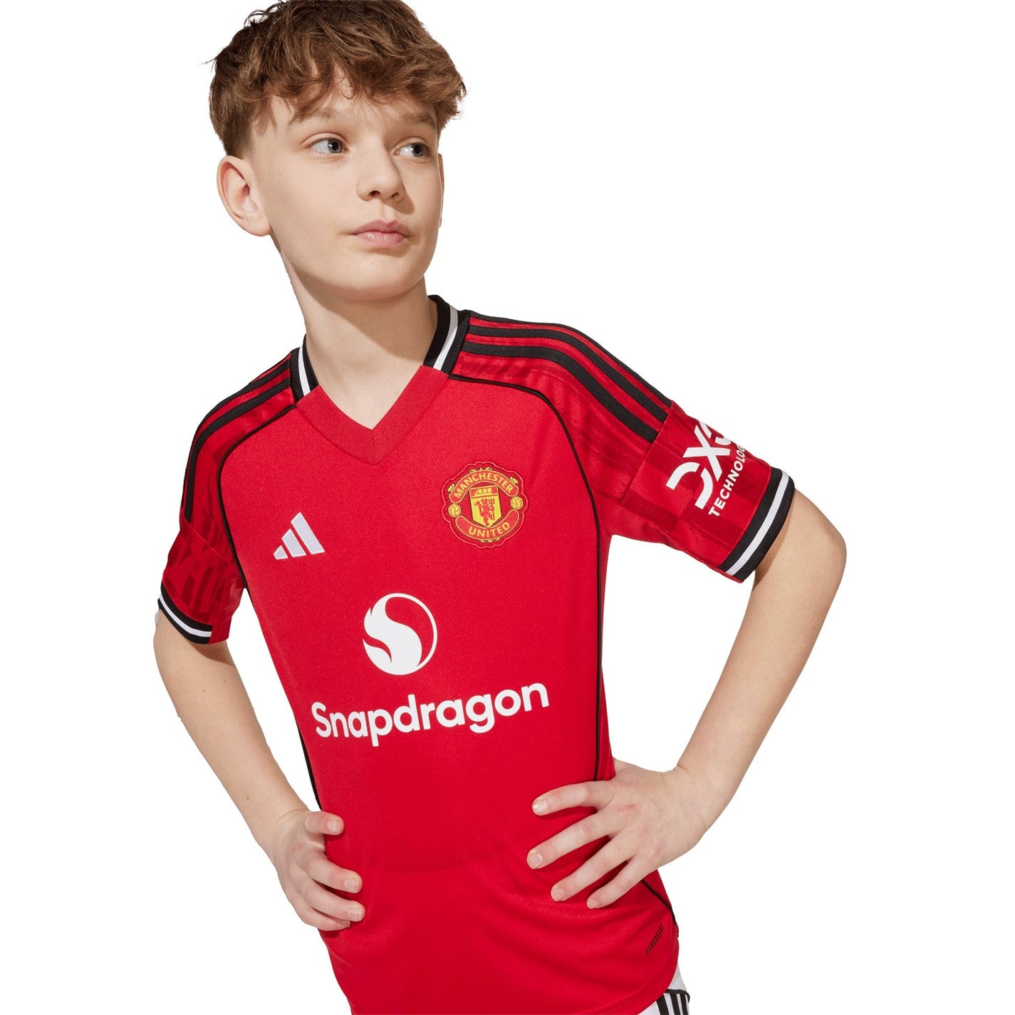 Manchester United Home Shirt 2025 2026 Juniors