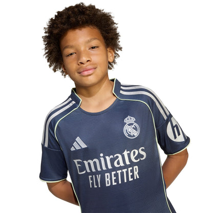 Real Madrid Away Shirt 2025 2026 Juniors