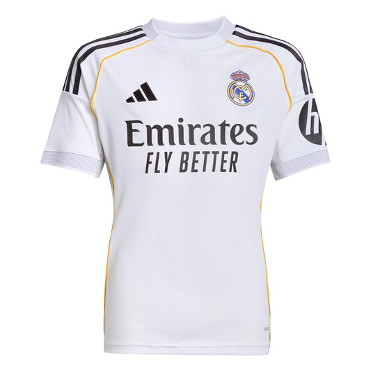 Real Madrid Home Shirt 2025 2026 Juniors