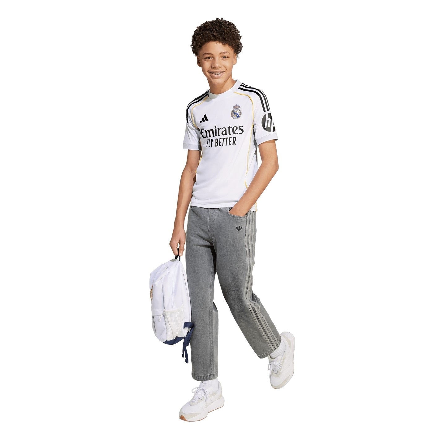 Real Madrid Home Shirt 2025 2026 Juniors