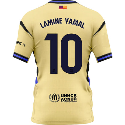 Nike FC Barcelona Away Jersey Lamine Yamal 10