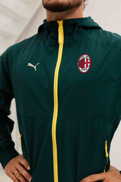 AC Milan Tech Woven Tracksuit Senior 2025/2026 Green
