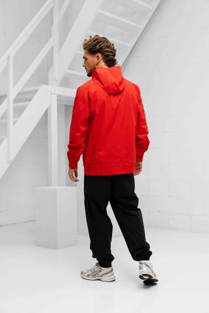 AC Milan Tech Woven Tracksuit Senior 2025/2026 Red