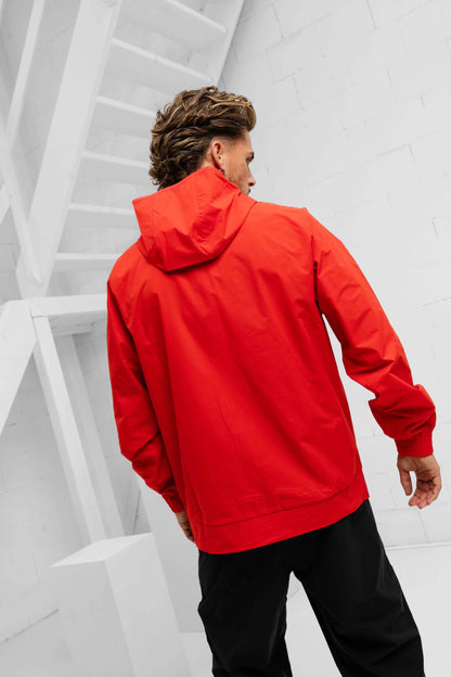 AC Milan Tech Woven Tracksuit Senior 2025/2026 Red