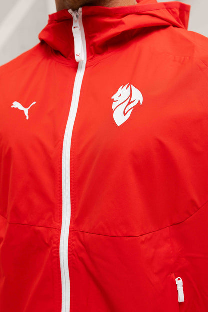 AC Milan Tech Woven Tracksuit Senior 2025/2026 Red