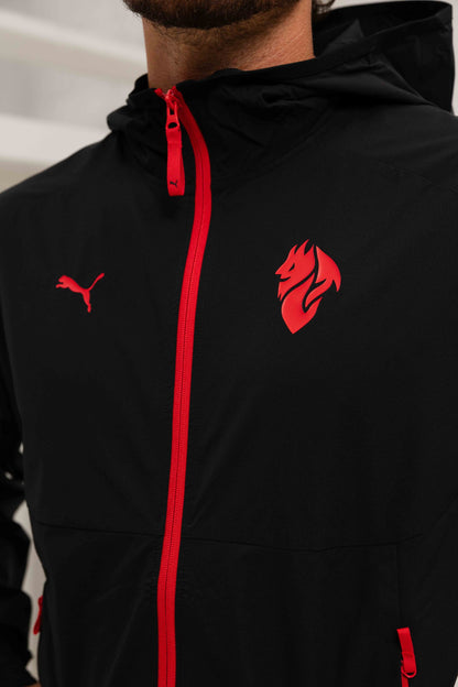 AC Milan Tech Woven Tracksuit Senior 2025/2026 Black