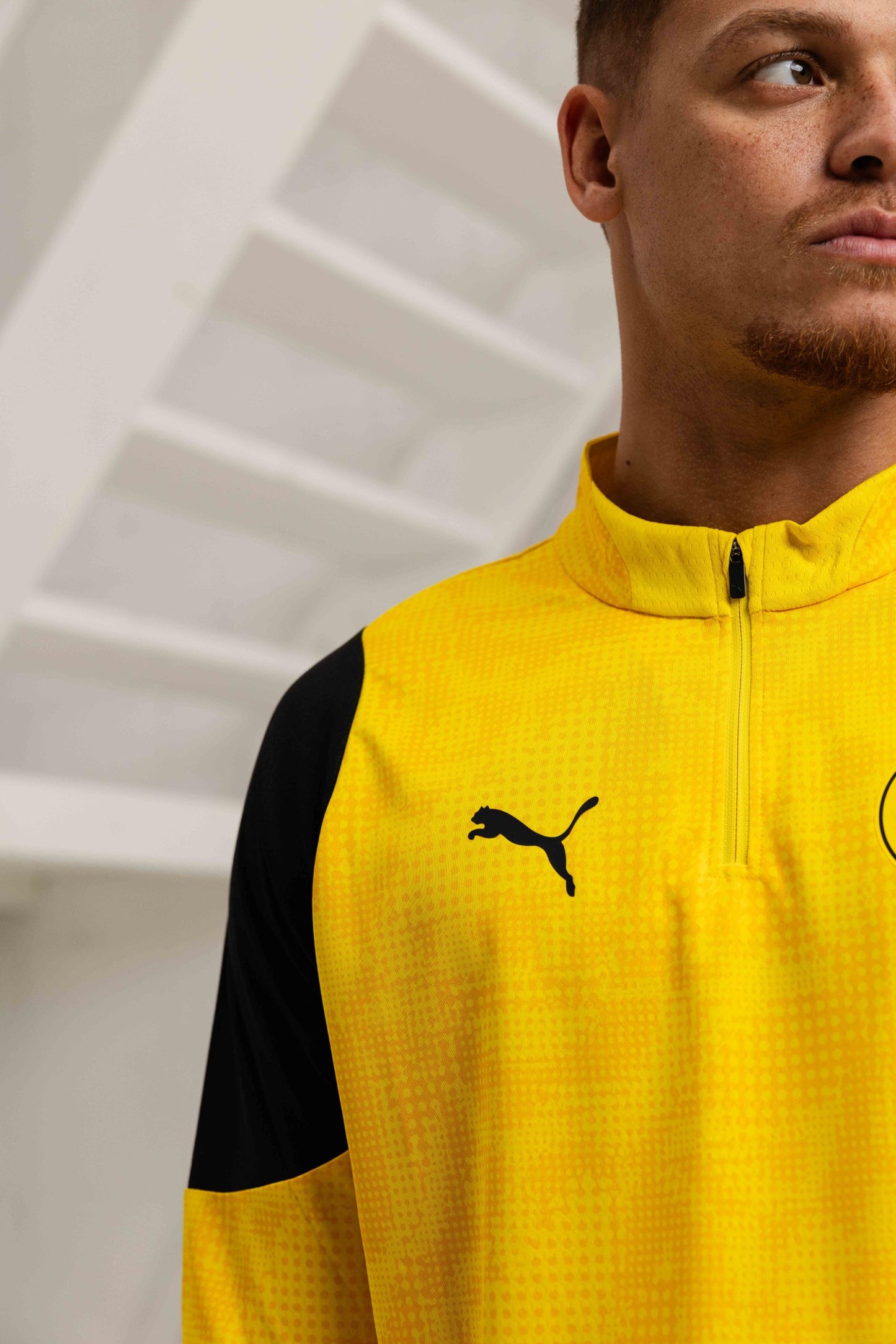 Borussia Dortmund 1/4 Zip Tracksuit Senior 2025/2026