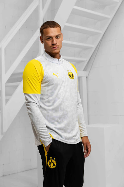 Borussia Dortmund 1/4 Zip Tracksuit Senior 2025/2026