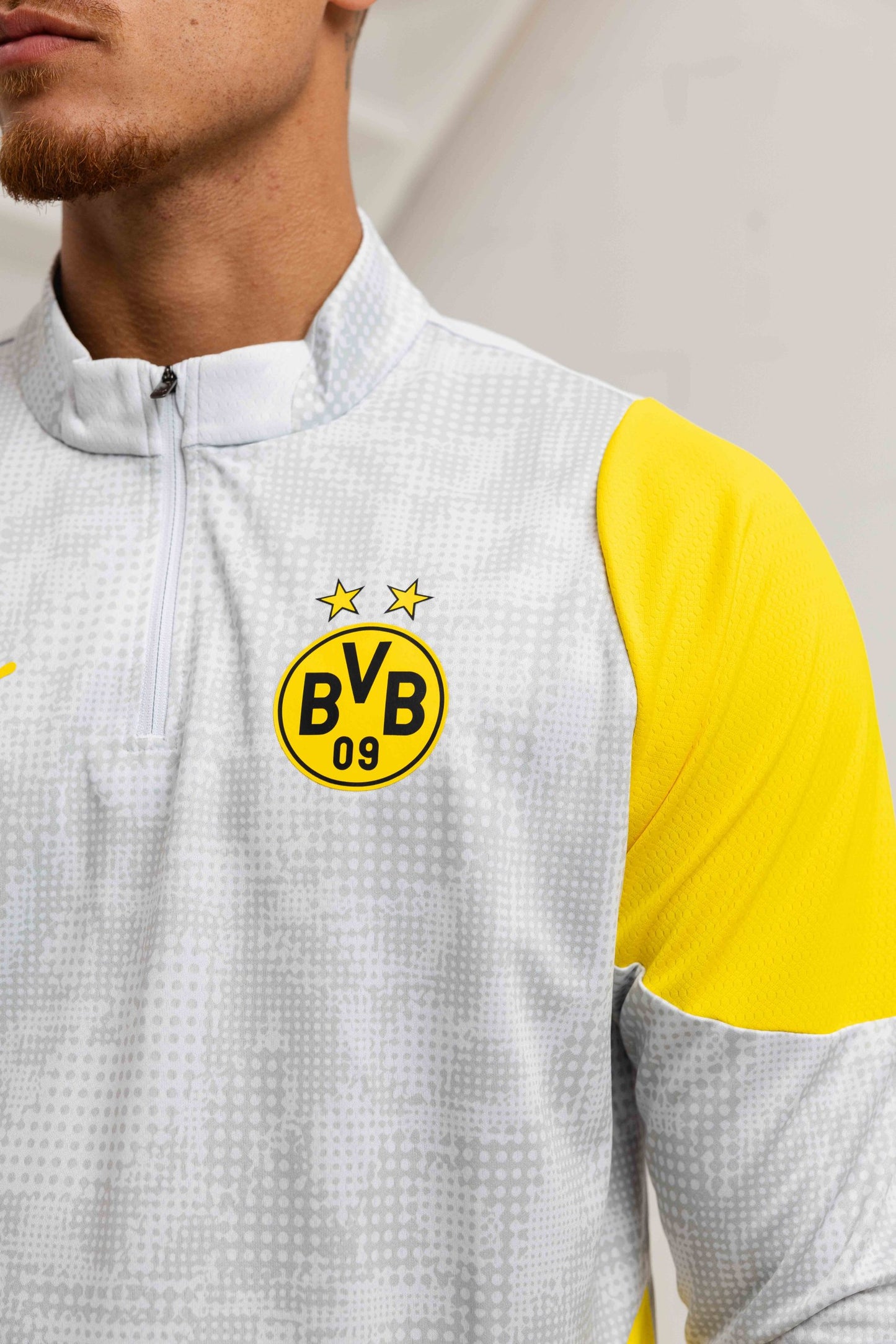 Borussia Dortmund 1/4 Zip Tracksuit Senior 2025/2026