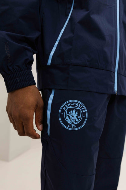 Manchester City Tech Woven Tracksuit Senior 2025/2026 Dark Blue