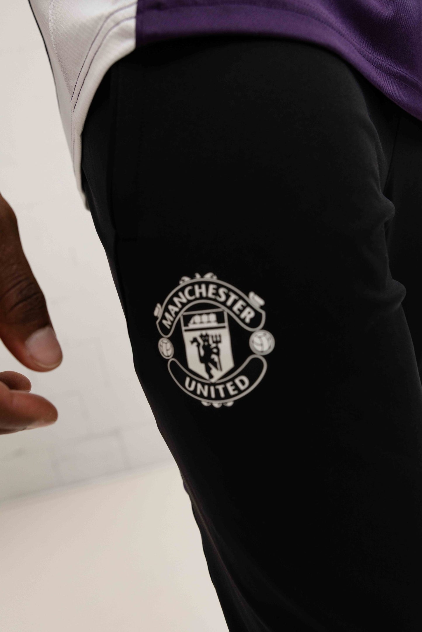 Manchester United 1/4 Zip Tracksuit Senior 2025/2026