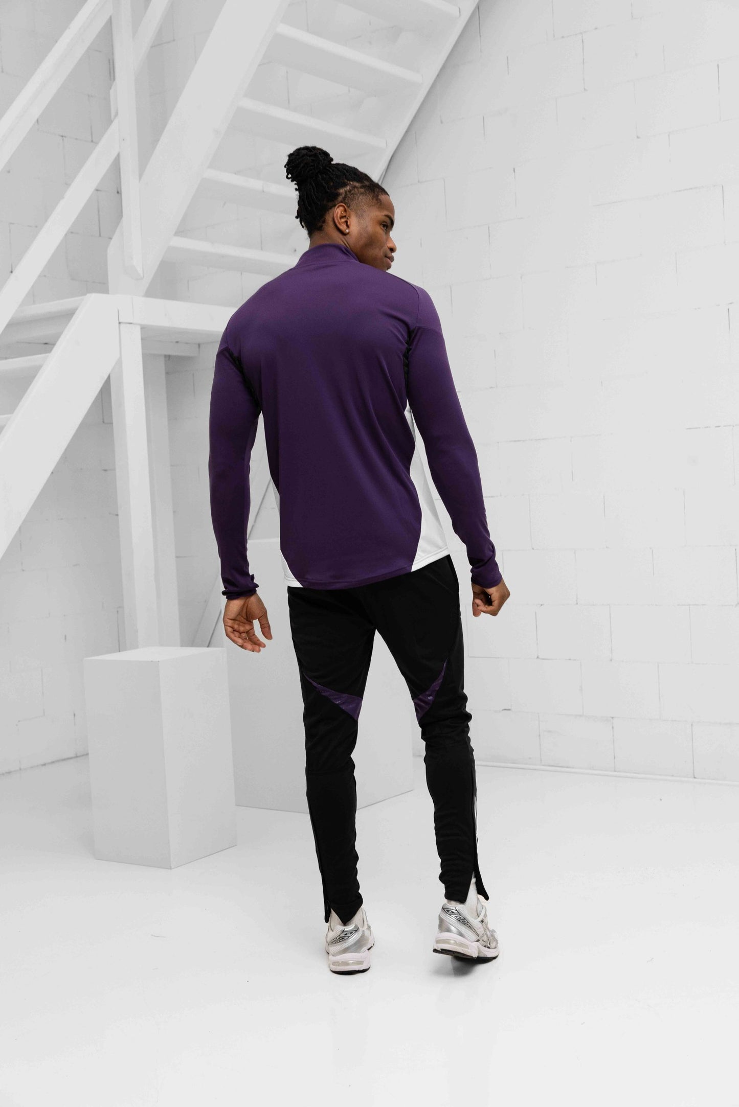 Manchester United 1/4 Zip Tracksuit Senior 2025/2026